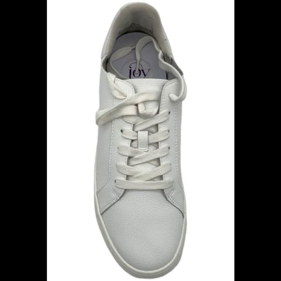 Joy Performance Comfort Leather Sneaker White - Medium - Picture 2 of 3